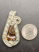 Load image into Gallery viewer, Ammonite &amp; Fire Agate
