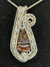 Load image into Gallery viewer, Ammonite &amp; Fire Agate
