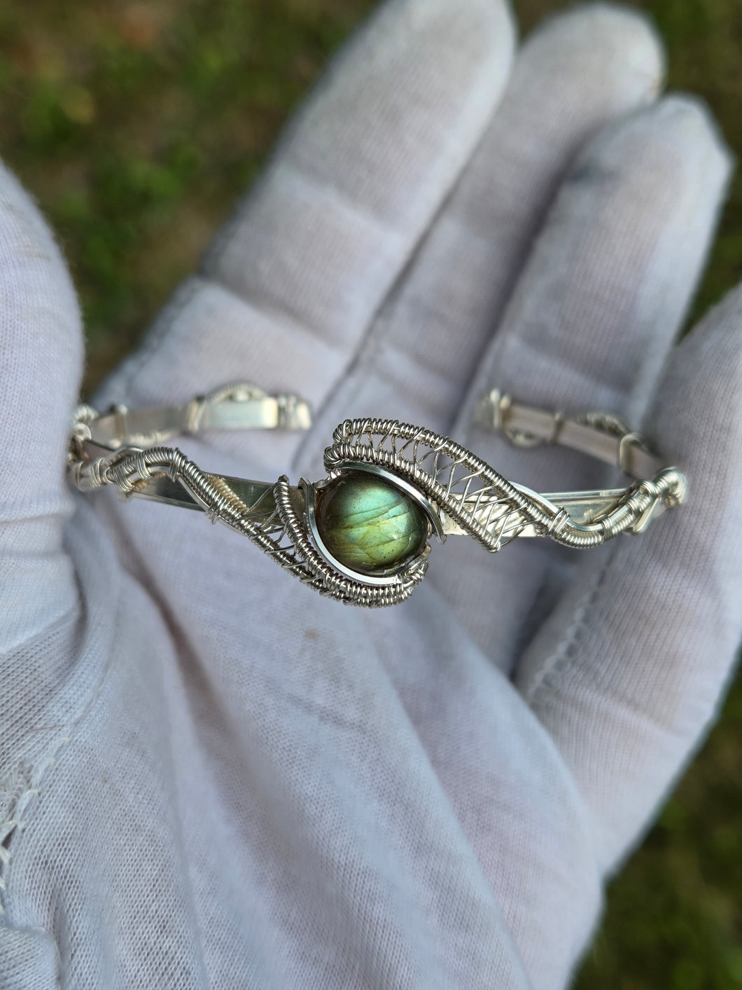 Labradorite bracelet