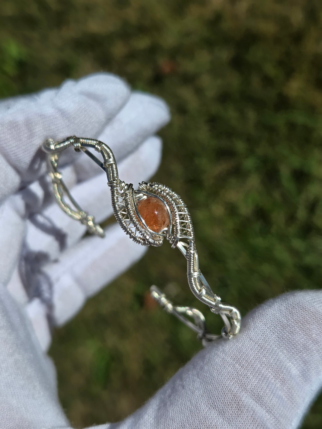 Sunstone bracelet