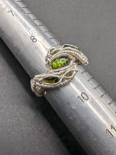 Load image into Gallery viewer, Green Tourmaline ring
