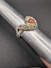Load image into Gallery viewer, Sunstone &amp; Citrine ring
