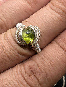 Peridot ring