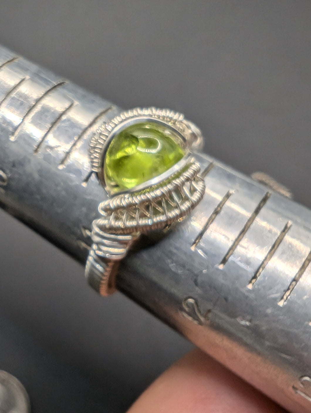 Peridot ring