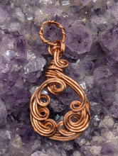 Load image into Gallery viewer, Copper pendant

