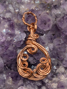 Copper pendant