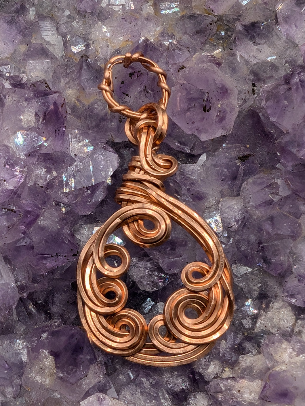 Copper pendant
