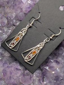 Citrine, Carnelian, Garnet