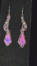 Load and play video in Gallery viewer, Aurora Opal earrings
