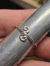 Load image into Gallery viewer, Swirl ring sz.10
