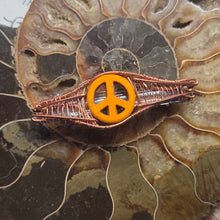 Load image into Gallery viewer, Peace barrette
