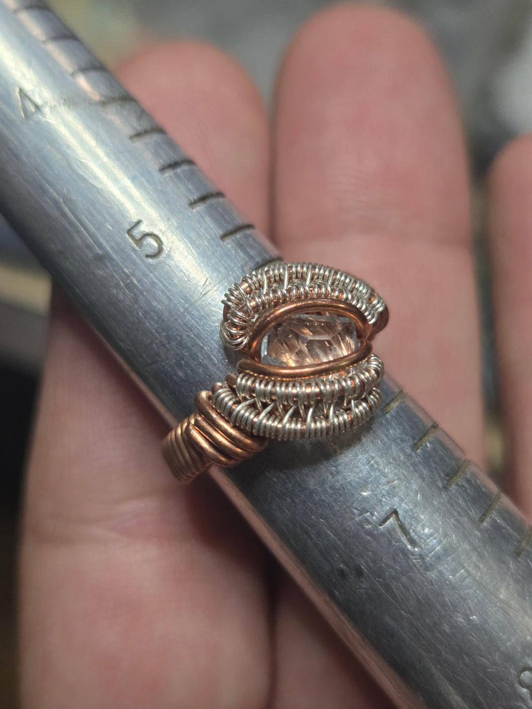 Topaz ring sz.6