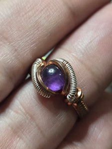 Amethyst ring sz.6