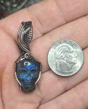 Load image into Gallery viewer, Labradorite skull

