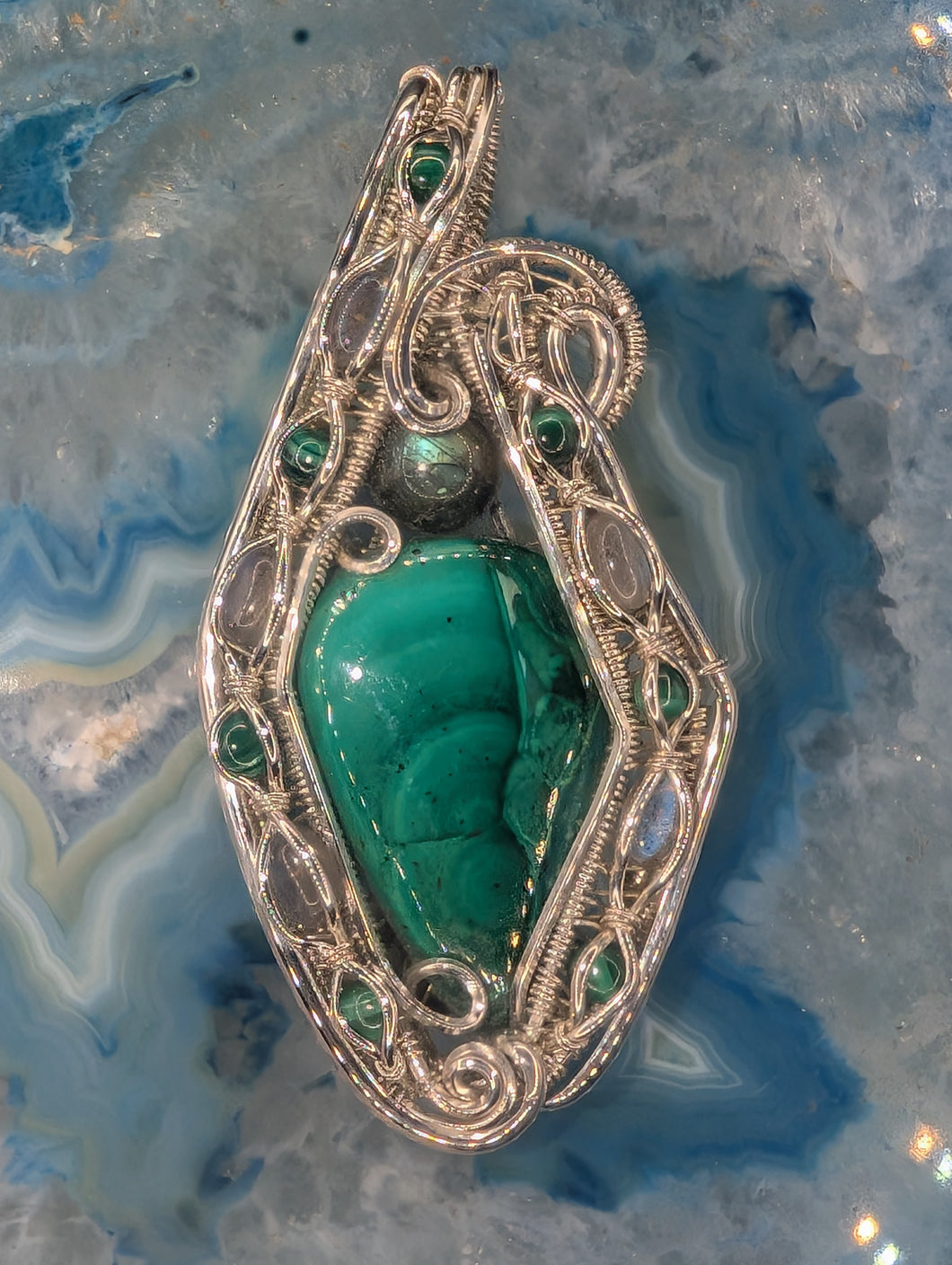 Malachite & Labradorite