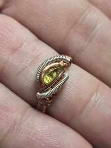 Peridot ring sz.7