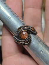 Load image into Gallery viewer, Sunstone ring sz.7.5
