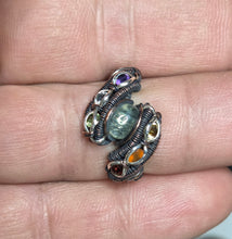 Load image into Gallery viewer, Tourmaline ring sz.7

