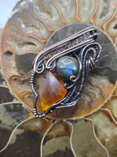 Load image into Gallery viewer, Amber &amp; Labradorite
