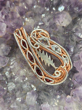 Load image into Gallery viewer, Garnet &amp; Topaz Bolt
