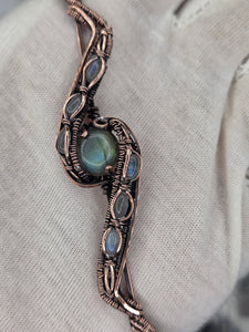 Labradorite bracelet