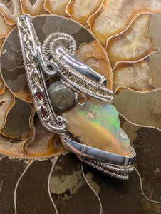 Opal and Labradorite