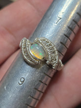 Load image into Gallery viewer, Opal ring sz.8
