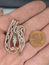 Load image into Gallery viewer, Garnet &amp; Topaz Bolt
