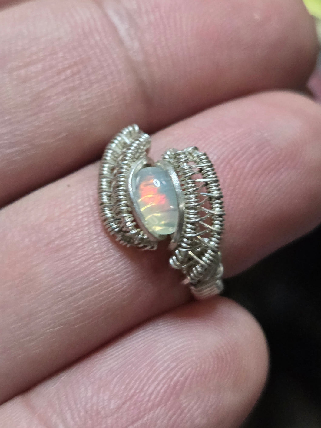 Opal ring sz.6