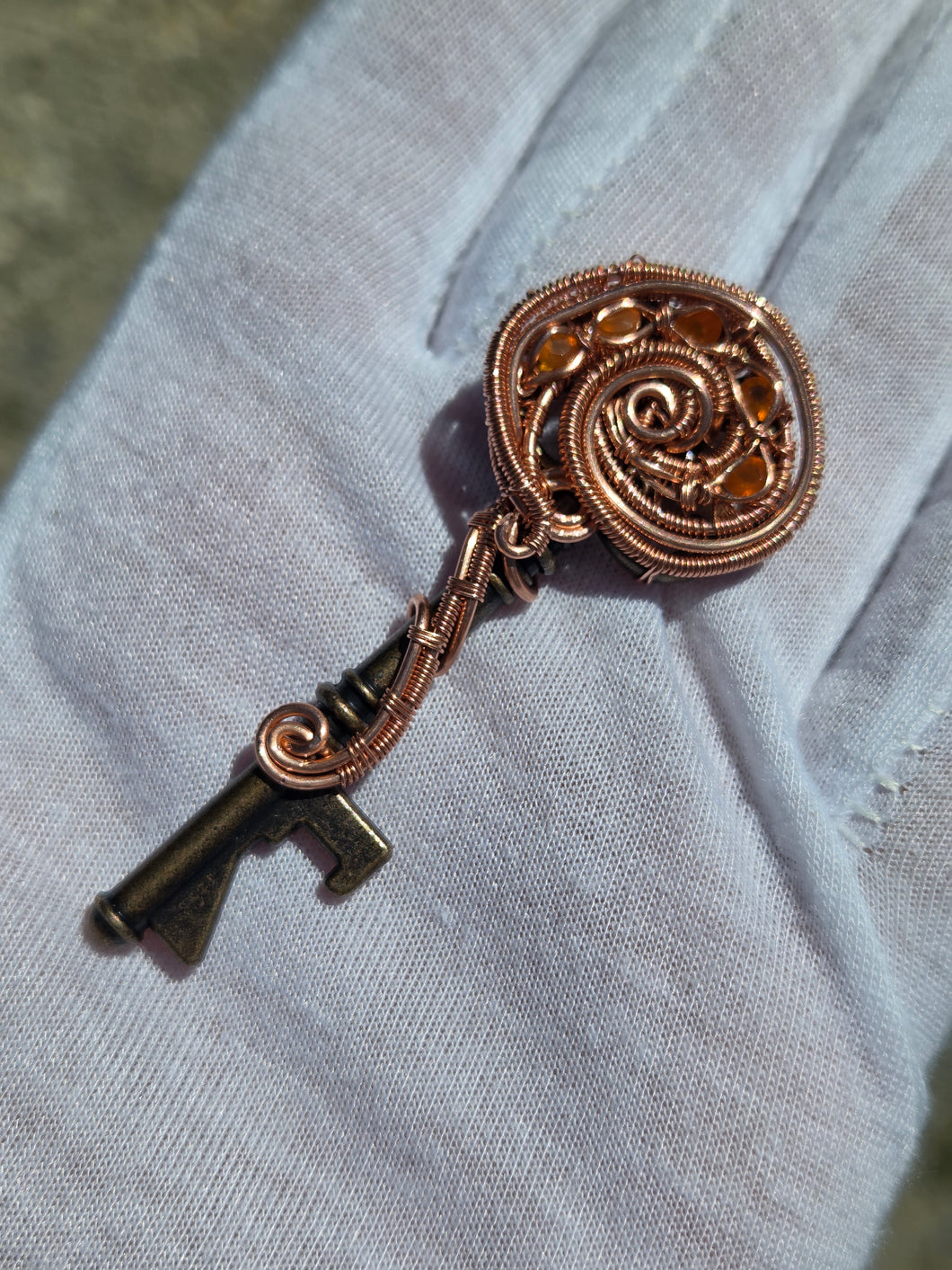 Carnelian key