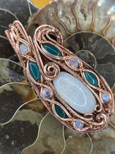Moonstone and Green Onxy