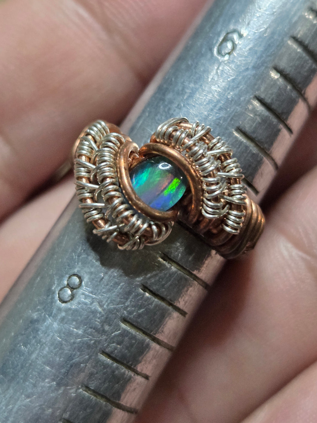 Opal ring sz.7