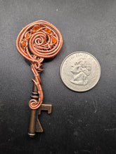 Load image into Gallery viewer, Carnelian key
