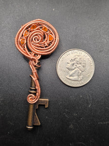 Carnelian key