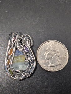 Tanzanite, Apatite, & Aquamarine