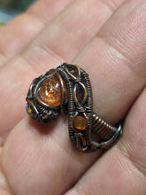 Load image into Gallery viewer, Sunstone ring sz.7.5
