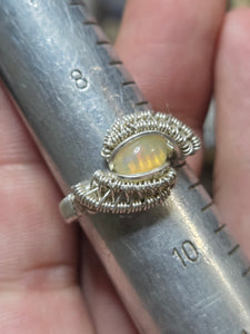 Opal ring sz.9