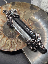 Load image into Gallery viewer, Black Tourmaline/ Aquamarine
