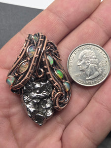 Meteorite & Opal