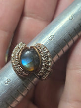 Load image into Gallery viewer, Labradorite ring sz.7
